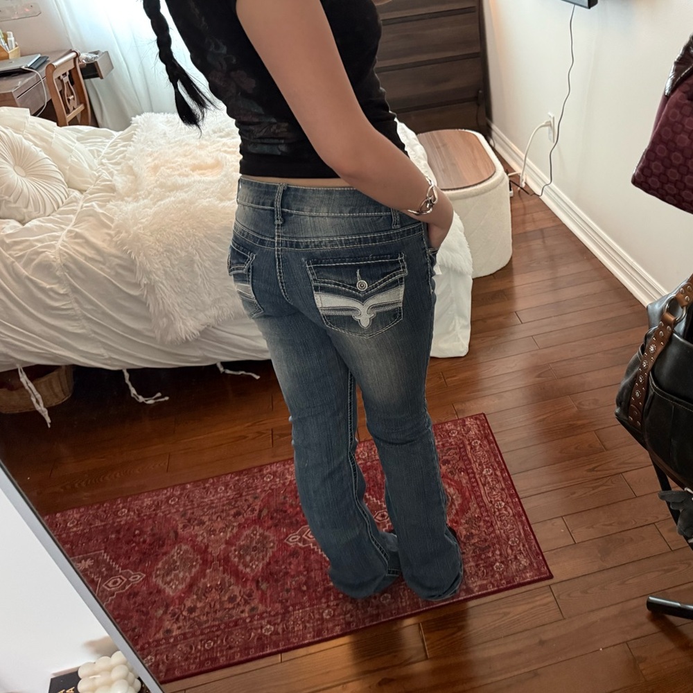 Vintage Tokyo special edition bootcut low rise jeans